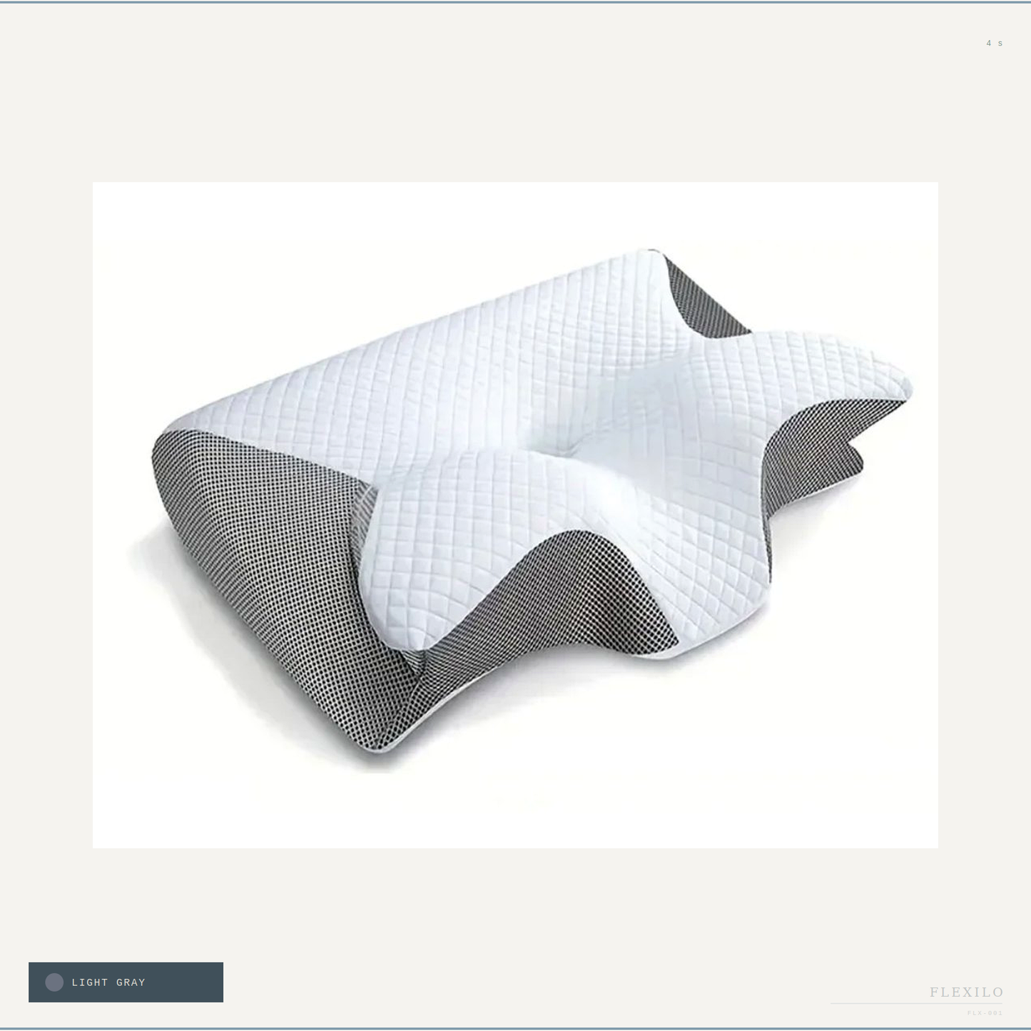 Oreiller Ergonomique N°01